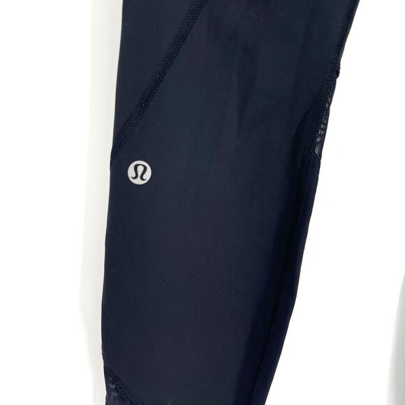 Lululemon Inspire Tight II Mesh Black Size 6 - Picture 8 of 11